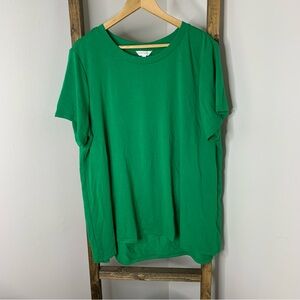 Crown and Ivy Green Shirt 2X